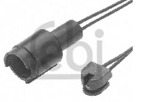 Sensor de desgaste de pastillas de freno trasero 34351179820 BMW