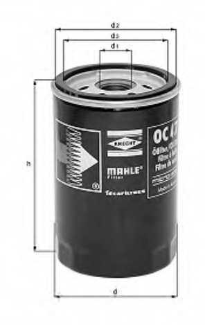 211037 Diesel Technic filtro de aceite