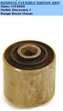 Silentblock del brazo radial de la suspensión delantera Land Rover NTC6860 precio, desde 17,30 EUR