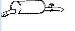 Silenciador posterior FP5041G32 Polmostrow