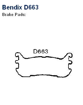 F7CZ2200AA Ford pastillas de freno traseras