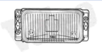 1957701 Ford luz antiniebla izquierdo