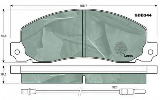 4403272 Opel pastillas de freno delanteras