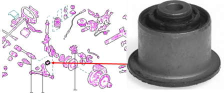 Comprar 893407181 VAG Silentblock