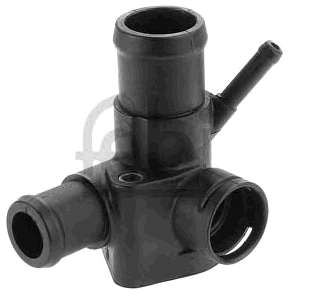 028121132A VAG Brida del sistema de refrigeración (triple unión)