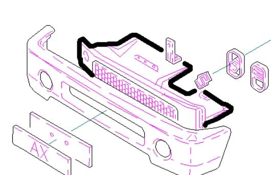 Protector, parachoques delantero para Suzuki Jimny (FJ)