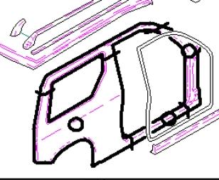 Guardabarros trasero izquierdo para Suzuki Jimny (FJ)