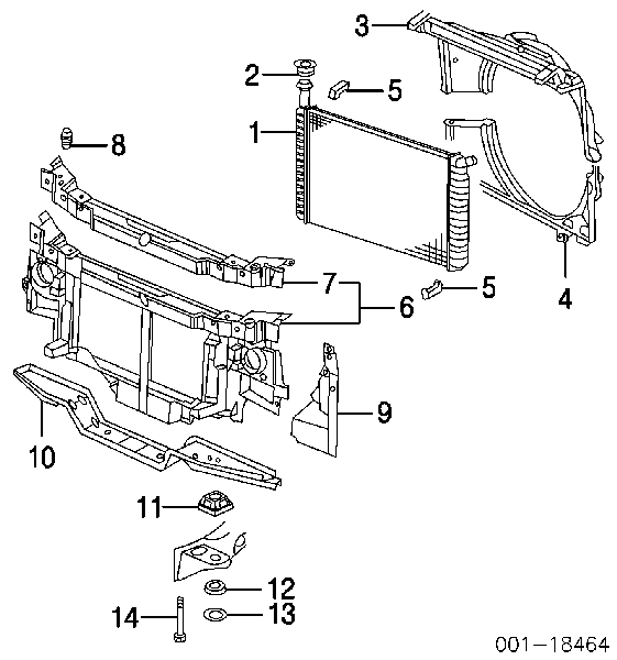 Tapón de expansión de refrigerante/anticongelante 15042975 Peugeot/Citroen