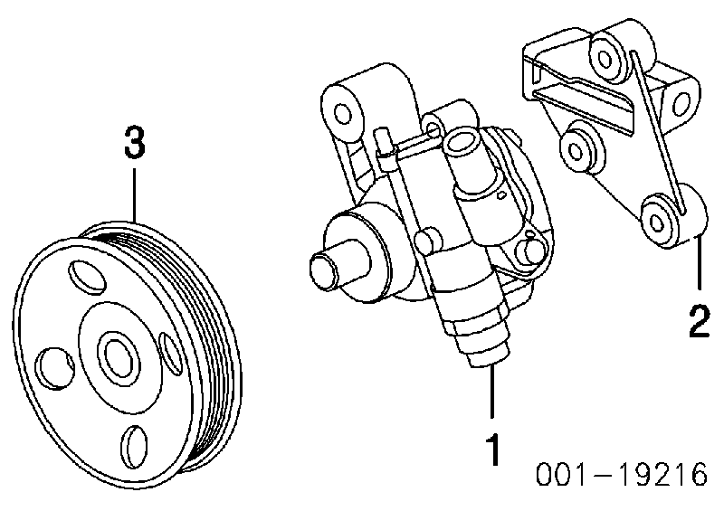 Bomba hidráulica de dirección P1762HG Motorherz