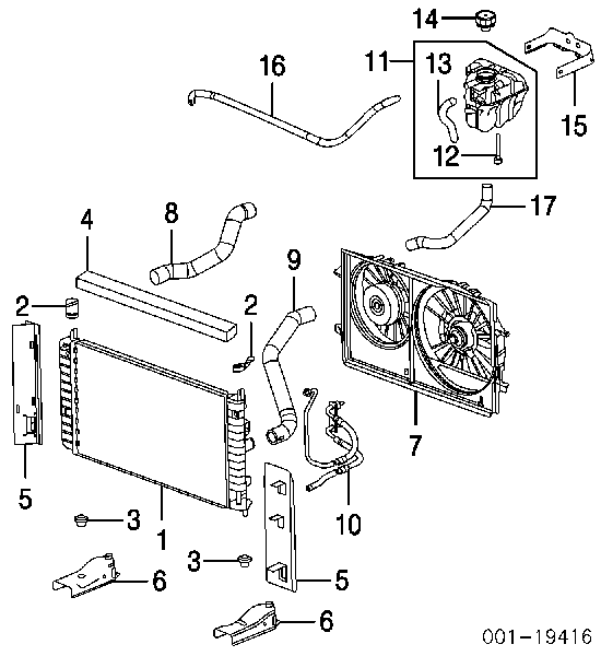 Tapón de expansión de refrigerante/anticongelante 15075118 Peugeot/Citroen