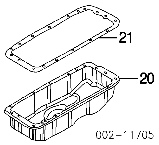 Junta, Cárter de aceite, caja de cambios Ford Explorer 