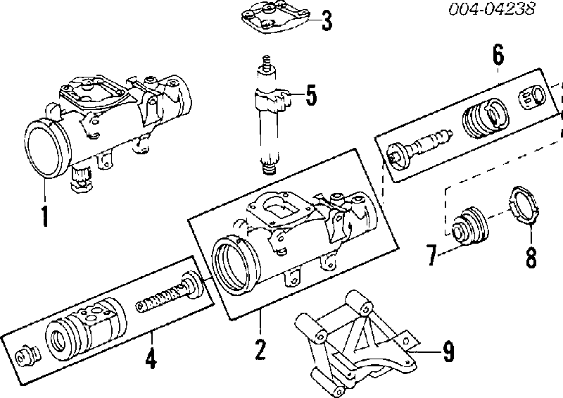Kit De Reparación Del Mecanismo De Dirección (cremallera) para Jeep Grand Cherokee 
