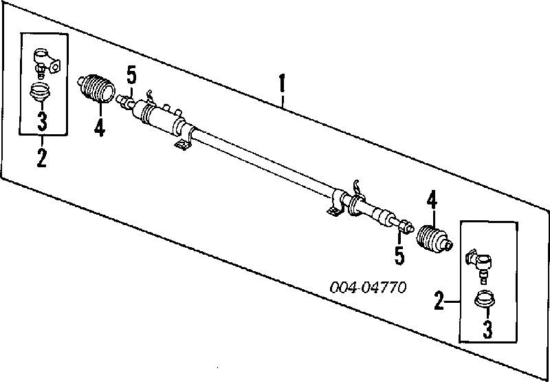 Tornillo (tuerca) de sujeción MF430123 Mitsubishi