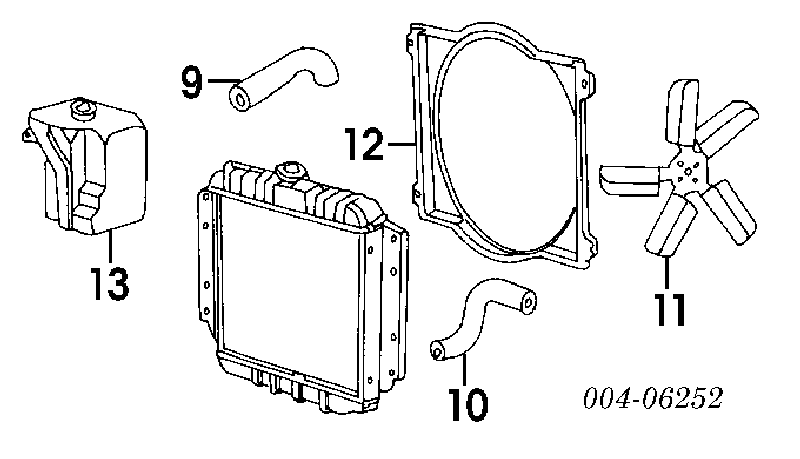 68064765AA Chrysler embrague, ventilador del radiador