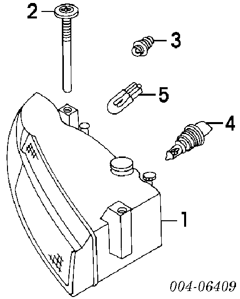 4778223 Chrysler pastillas de freno delanteras