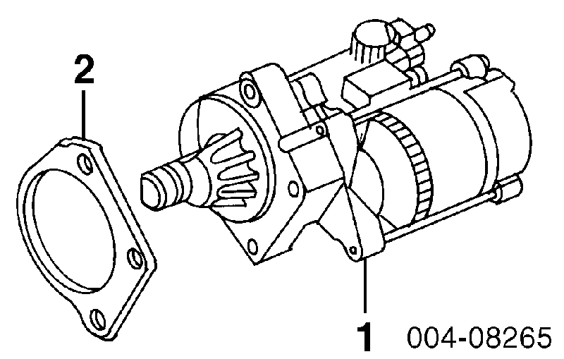 04609346AB Chrysler Arranque motores