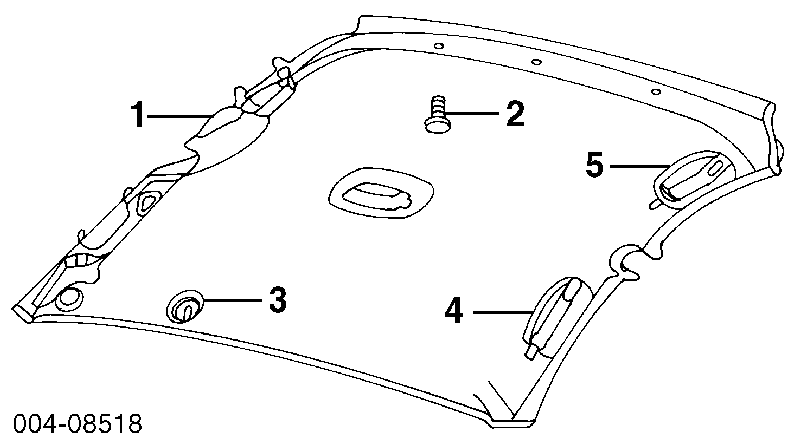 Retenedor de visera Dodge Neon SE 