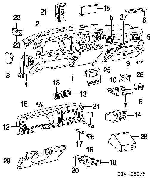 5015734AA Chrysler juego de juntas de motor, completo, superior