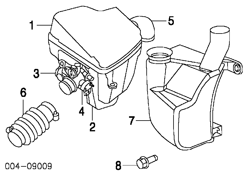 Sensor, posición mariposa K04874430 Fiat/Alfa/Lancia