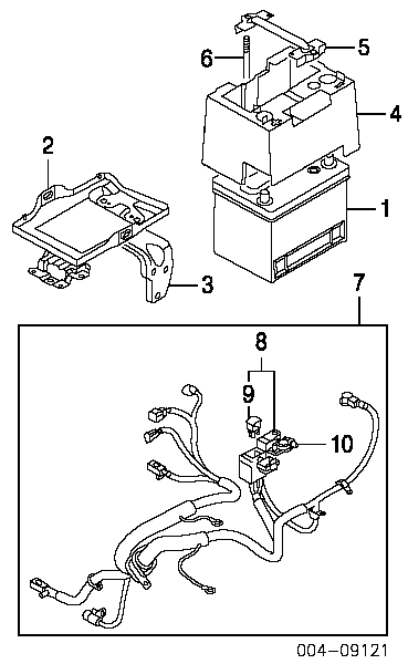 Fusible KMU840023 Fiat/Alfa/Lancia