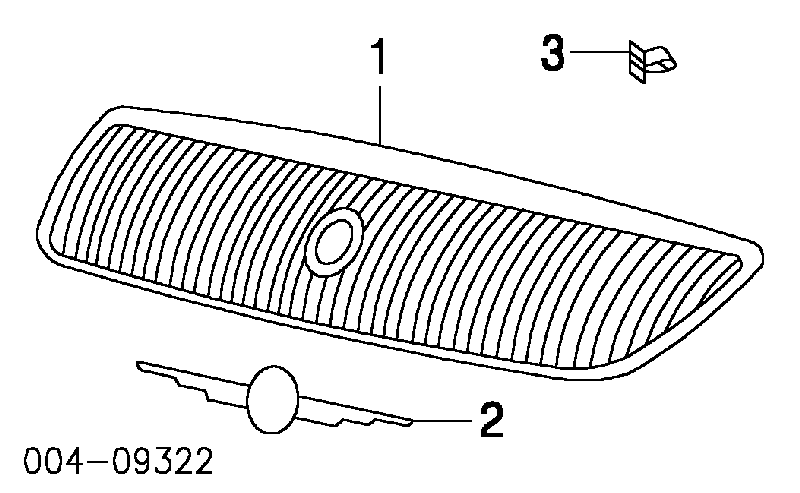 4857300AA Chrysler panal de radiador