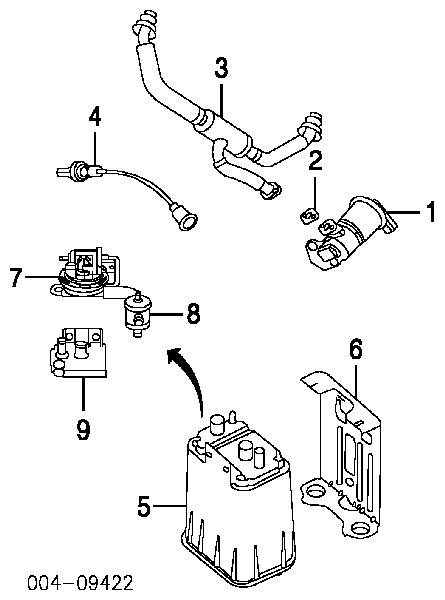 K04591815AB Fiat/Alfa/Lancia válvula, agr