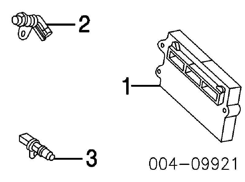 Sensor de posición del cigüeñal K56044180AB Fiat/Alfa/Lancia