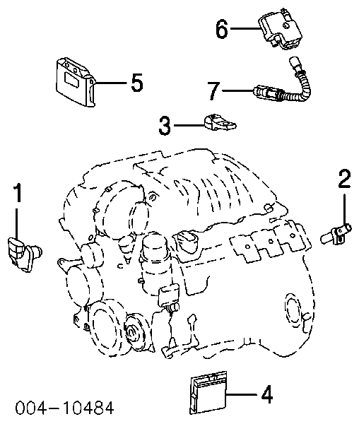 Sensor de detonaciones A0031538628 Mercedes