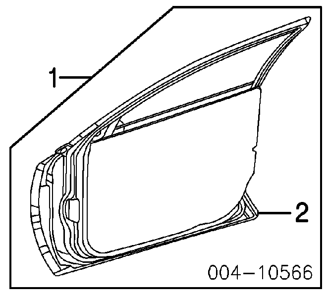 Puerta de coche, delantera, derecha Chrysler Pacifica 