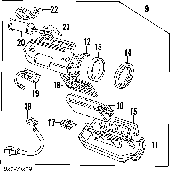 Válvula TRV, aire acondicionado para Jaguar XJ (XJ 40, 81)