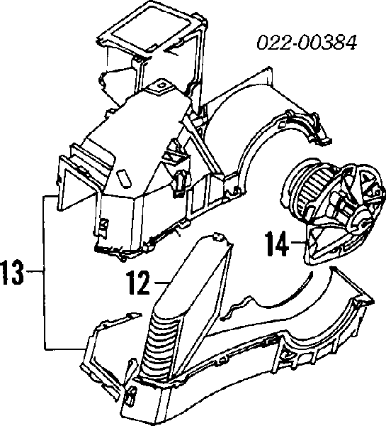 Evaporador, aire acondicionado 310003 ACR