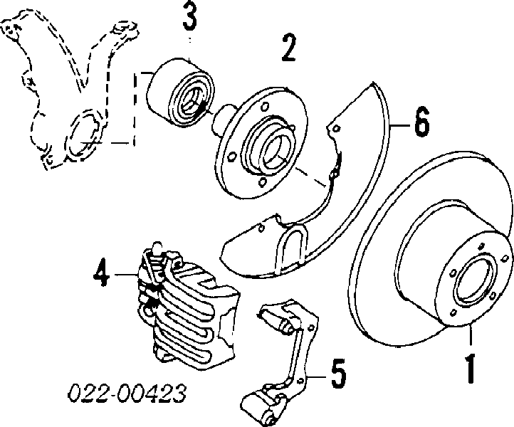 Comprar 8A0407615 VAG Bujes de ruedas