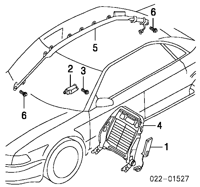 Airbag lateral de asiento derecho 8L0880242B VAG/Audi