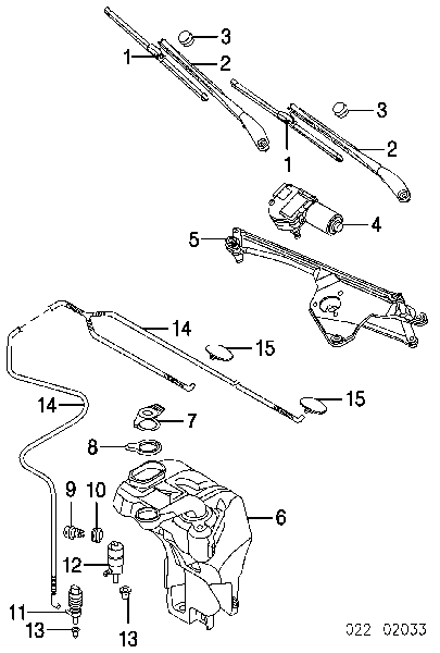 Bomba lavafaros para Audi A8 (4E2, 4E8)