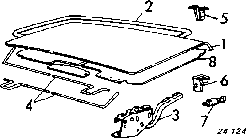 51141866610 BMW emblema de tapa de maletero