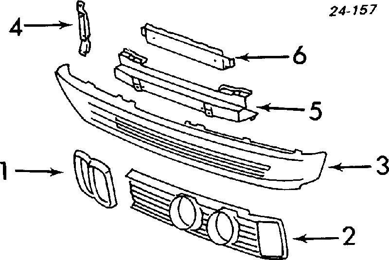 Panal de radiador izquierda para BMW 3 (E21)