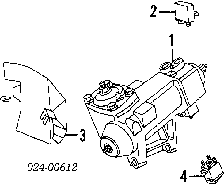 32411134770 BMW valvula de distribuicion de direccion asistida