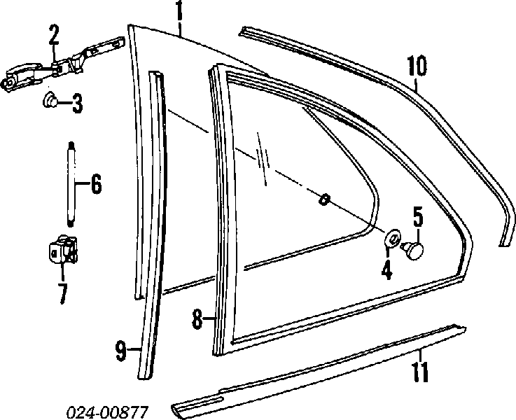 Guardabarros interior, aleta trasera, izquierdo 51368119961 BMW