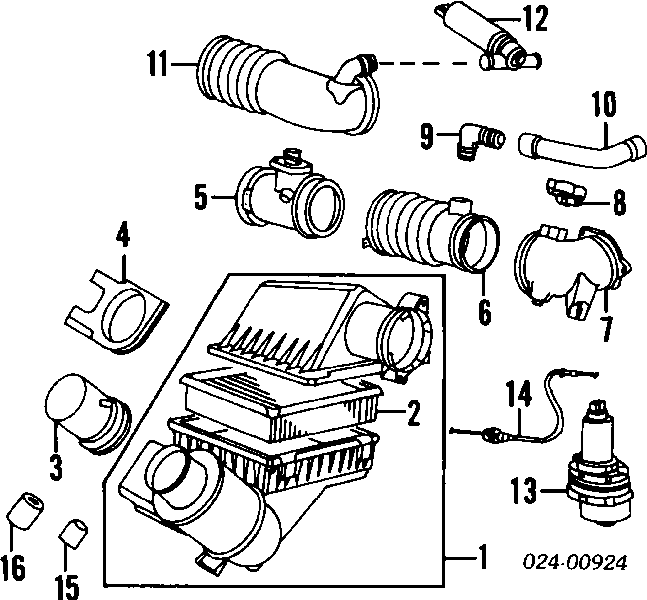 Sensor De Flujo De Aire/Medidor De Flujo (Flujo de Aire Masibo) 162397 Ferrari
