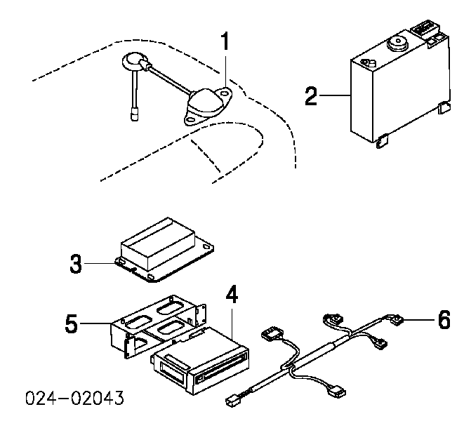65908381206 BMW antena gps