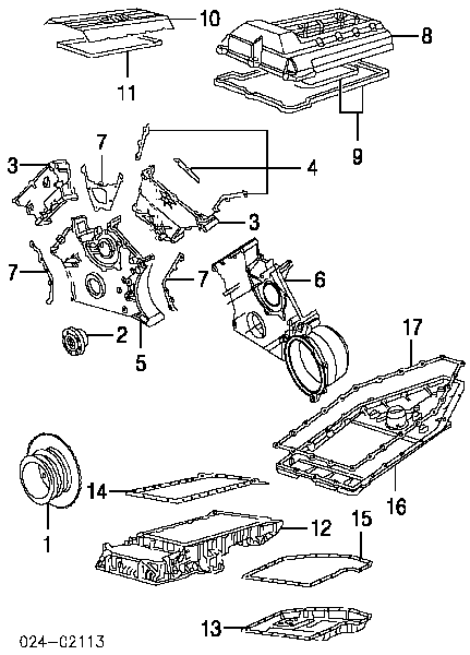 11141733522 BMW cubierta motor delantera