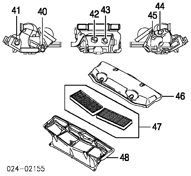 Actuador de сompuerta de сalefacción BMW 3 