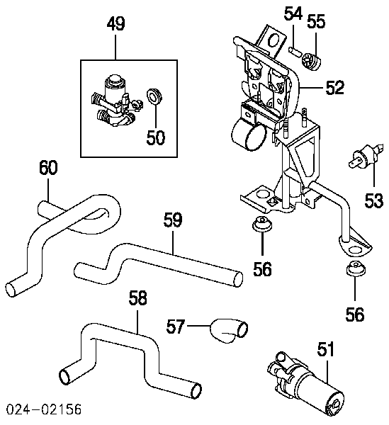 64128390809 BMW clips de fijación para rejilla de radiador de panel