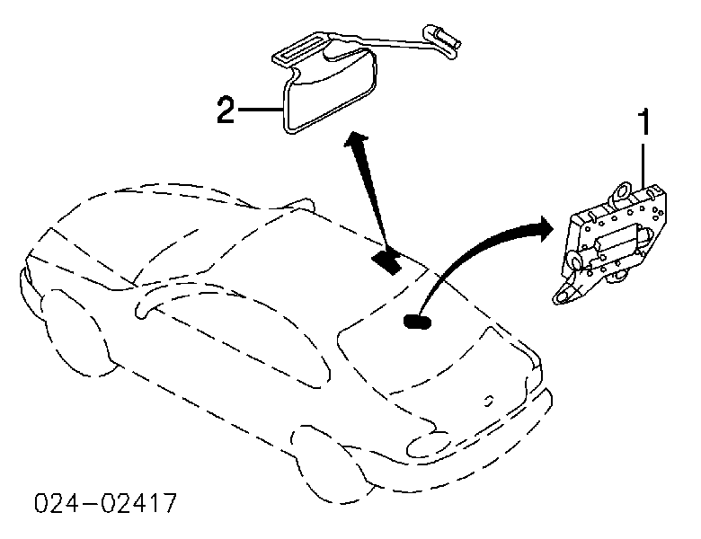 Airbag de cortina lateral derecha para BMW 5 (E39)