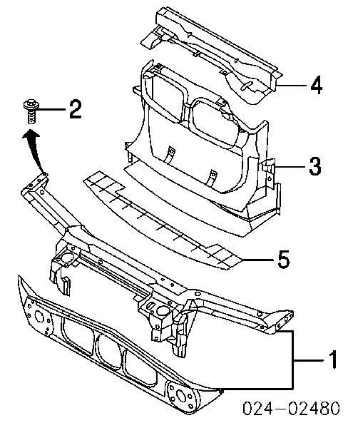 Comprar 51717111691 BMW Soporte de radiador