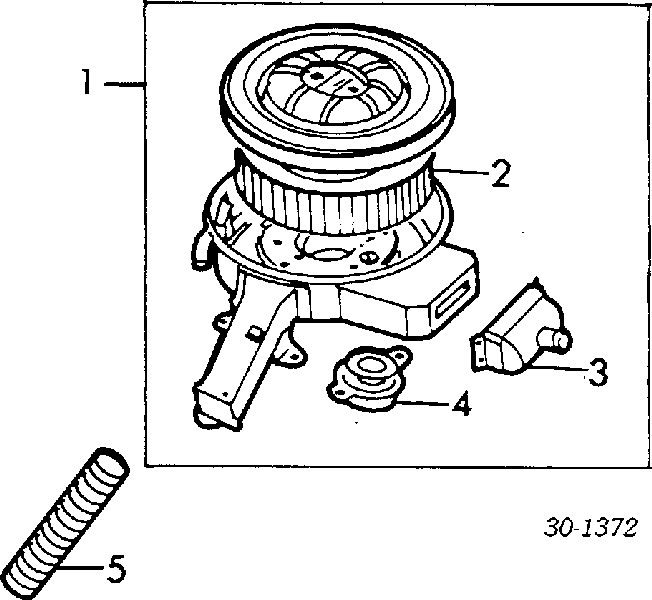 1654618000 Nissan filtro de aire