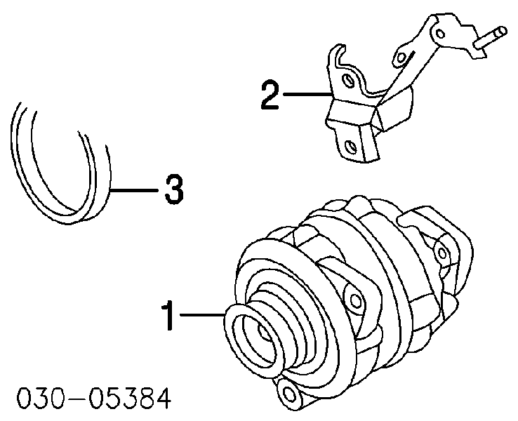 231005Z000 Nissan alternador