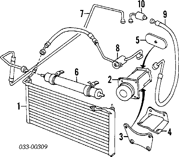 Compresor de aire acondicionado 130705R ACR