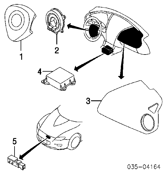 Comprar GJ6A66CS0 Mazda Anillo AIRBAG