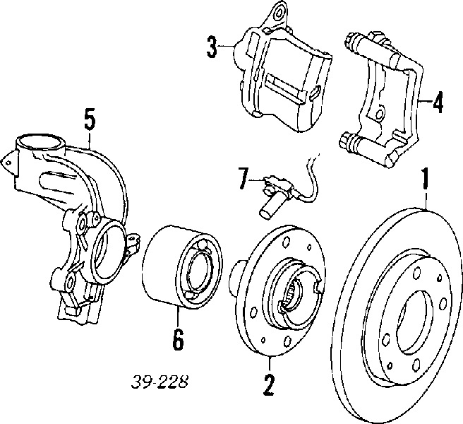 0000330769 Peugeot/Citroen cubo de rueda delantero
